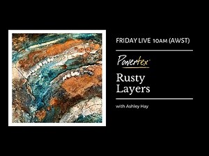 RUSTY LAYERS - with Powertex Rusty Powder