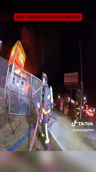 House Fire Response: First Due Structure Fire District 3