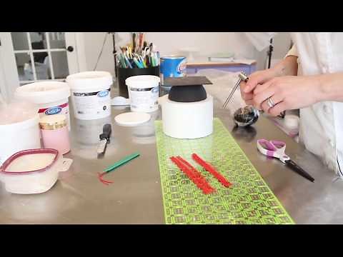 Make a Graduation Hat Cake Topper Tutorial | How To