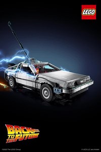 It's time to go Brick to the Future and our new LEGO Back to the Future Time Machine is available now from LEGO Stores and LEGO.com. Visit LEGO.com/BTTF to find out more. | LEGO