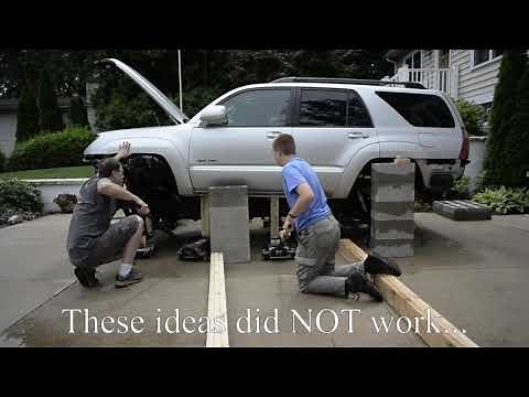 4th Gen 4Runner Frame Swap Project Timelapse