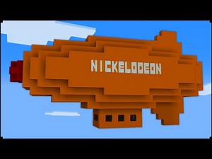 How To Build The Nickelodeon Blimp In Minecraft
