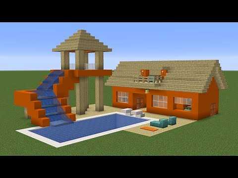 Minecraft - How to build a large water park