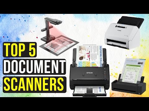 Top 5 Best Document Scanners 2025 🔥 Go Paperless Like a Pro!