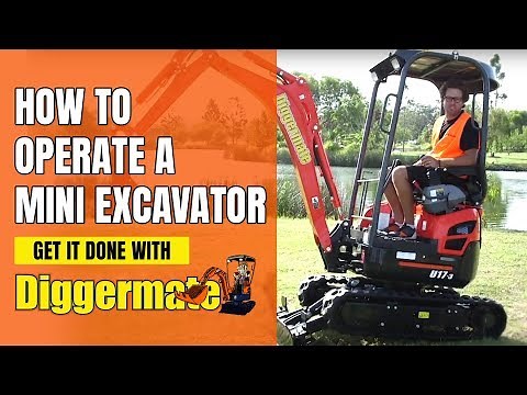 How to Operate Mini Excavators
