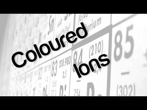 Coloured Ions