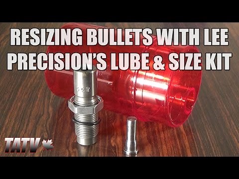 Sizing Cast Bullets with Lee Precision's Lube & Size Kit