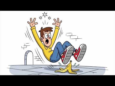 Cartoon Slipping Sound Effect | Funny Slide and Fall Audio