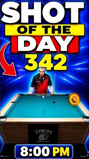 Amazing Pool Shot of the Day #342 | Impossible Trick Shot