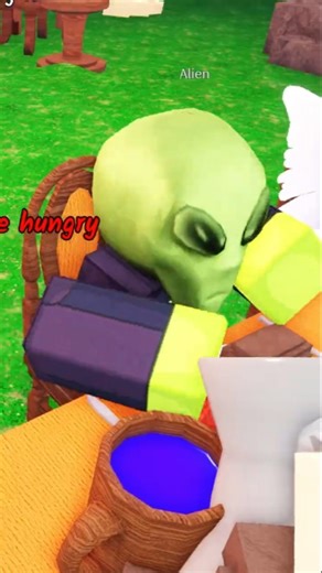 The Alien Tried to Talk, but Everyone Ignored Him (99 Nights in the Forest Roblox)