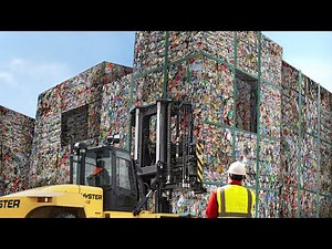 Inside Massive Factory Recycling Tons of Soda Cans Every Day