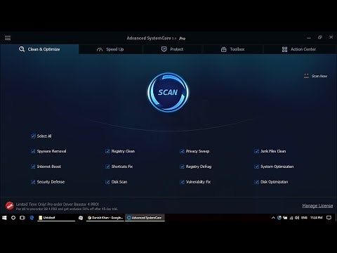 How to activate Advance System Care Pro for free !!Latest Keys are Here!!