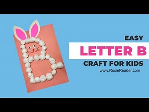 easy letter b craft for kids