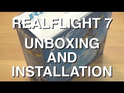 RealFlight 7 (RF7) Part One : Unboxing, Installation, and Calibration