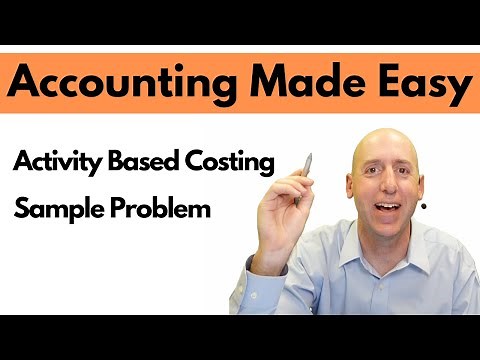 MA16 - Activity Based Costing - Example Problem - Managerial Accounting