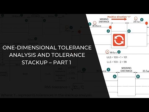 One Dimensional Tolerance Analysis And Tolerance Stackup – Part 1