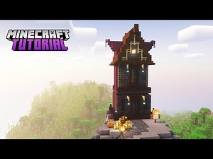 Minecraft | Halloween Vampire Starter House | Tutorial