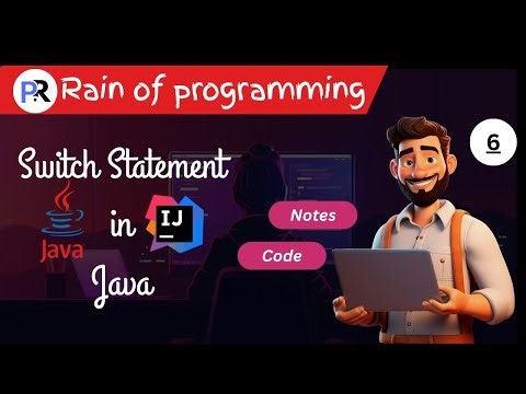 Lecture 06 | Switch Statement in Java | Java Tutorial for Beginners #javaprogramming