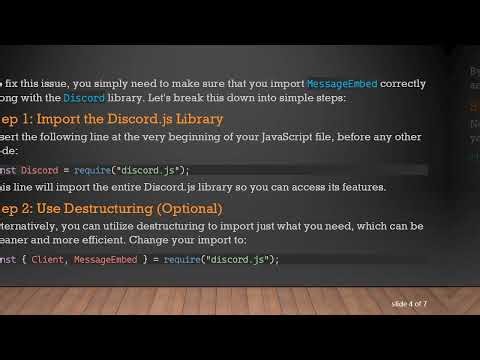 How to Add Embeds in Discord V12 for Your Bot