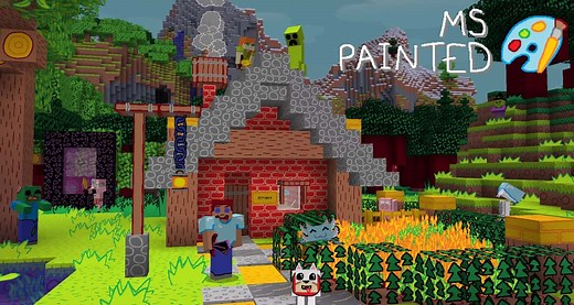 MS Painted Resource Pack 1.21 / 1.20 | Texture Packs