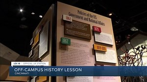 Off-campus history lesson