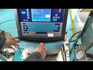 Videojet 1510 and 1620 machines ink core remaining time display!