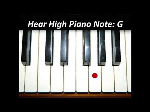 Hear Piano Note - High G