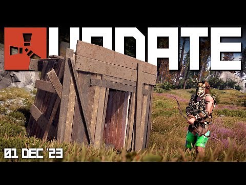 All about the new shelters and Legacy bow! | Rust Update 1st December 2023
