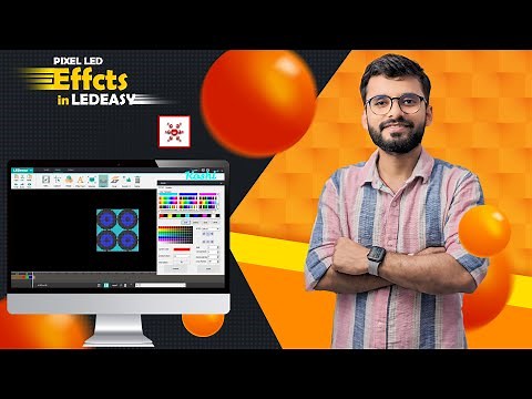 PIXEL LED effcts in LEDEASY Software