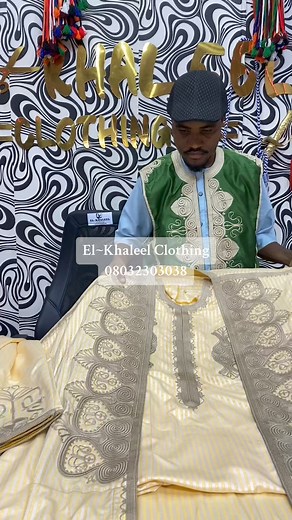 1K views · 35 reactions | This beautiful abaya set is available and ready to be picked up by whoever is ready to pay..•It comes in three pieces; inner long sleeves kaftan, a pair of trousers and the outer abaya..•You can come to my shop; No3 Alh. Useni Plaza, Fadaman Sarki, Zaria City to pick and pay… Alternatively, you can send a screenshot of it to my whatsApp; 08032303038 and have it delivered to your doorstep anywhere you are in the world. | El_Khaleel Clothings | Facebook