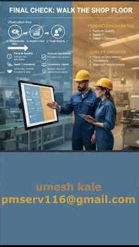 Team orientation in manufacturing : Walk the shopfloor. #quality #productivity #leansixsigma