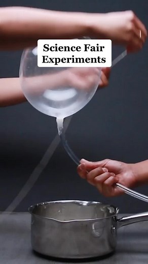 Easy science fair experiments you can try at home 🧩 #sciencefair #nifty #summerproject