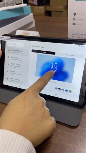 Crelander on Instagram: "Crelander 8.7inch android 15 tablet #crelander #crelandertablets #tablets #android15 #dualcamera #touchscreens"