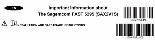 Sagemcom SAX2V1S Wave 2 Wireless Router Instruction Manual