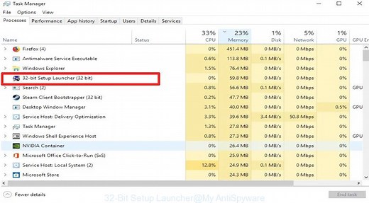 How to remove 32 Bit Setup Launcher virus [Removal guide]