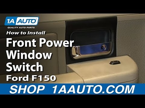 How To Replace Power Window Switch 04-08 Ford F-150