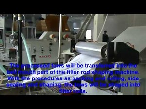 Cigarette Filter Rods Making Machines (Medium Speed, good prices)