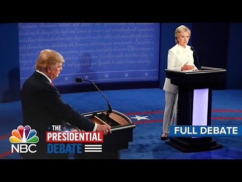 The Third Presidential Debate: Hillary Clinton And Donald Trump (Full Debate) | NBC News