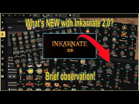 Brief observation of the new Inkarnate 2.0 review #dnd #gaming #dungeonsanddragons