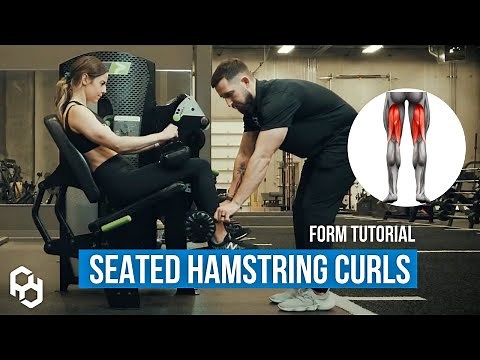 How to Seated Hamstring Machine Leg Curl | Proper Technique, Set Up, & Mistakes