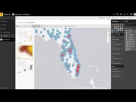ArcGIS Maps for Power BI: Map Visualizations