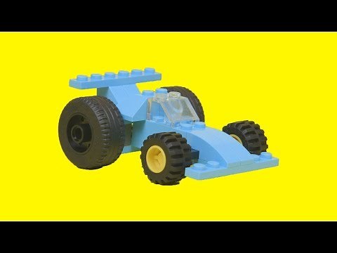 How to build a LEGO Race Car! Building Tutorial with LEGO Bricks | DIY LEGO MOC