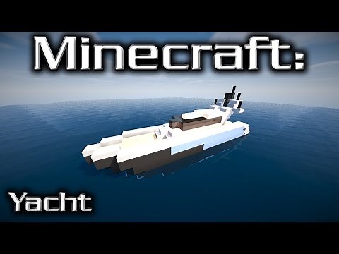 Minecraft: Small Yacht Tutorial 13