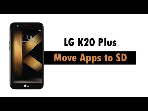 LG K20 Plus - How to Move Apps to the Micro SD Card