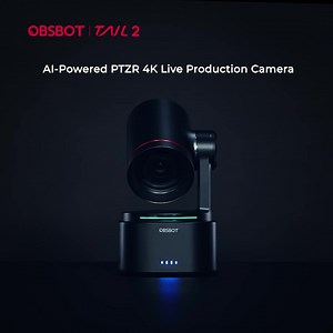 7.2K views · 72 reactions | Introducing the OBSBOT Tail 2! Experience cutting-edge AI features like Auto Tracking 2.0 that effortlessly keep you in focus. Enjoy stunning 4K video quality, enhanced by the impressive 12x Hybrid Zoom, allowing you to capture every detail from afar. With smooth PTZR capabilities and versatile connection interfaces, you can connect your favorite devices seamlessly. | OBSBOT_Official | Facebook