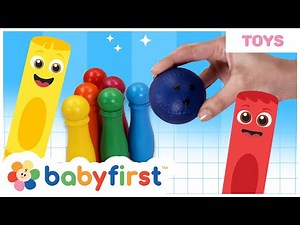 Toddler Learning Video | COLOR CREW MAGIC - Bowling Game, Farm & Sandwich | DIY for Kids |First Toys