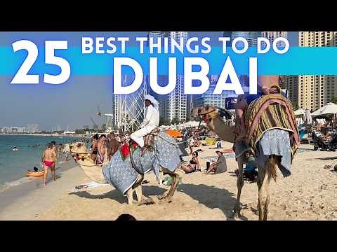 Best Things To Do in Dubai UAE 2025 4K