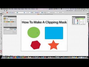 Illustrator CS5 Tutorial - How To Make A Clipping Mask (New)