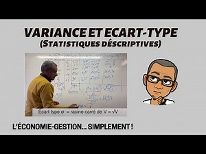 VARIANCE ET ECART-TYPE - (STATISTIQUES DSCRIPTIVES - Série statistique continue)