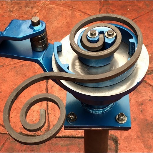 5.4M views · 36K reactions | Making A Metal Scroll Bender | DIY & Crafts | Facebook